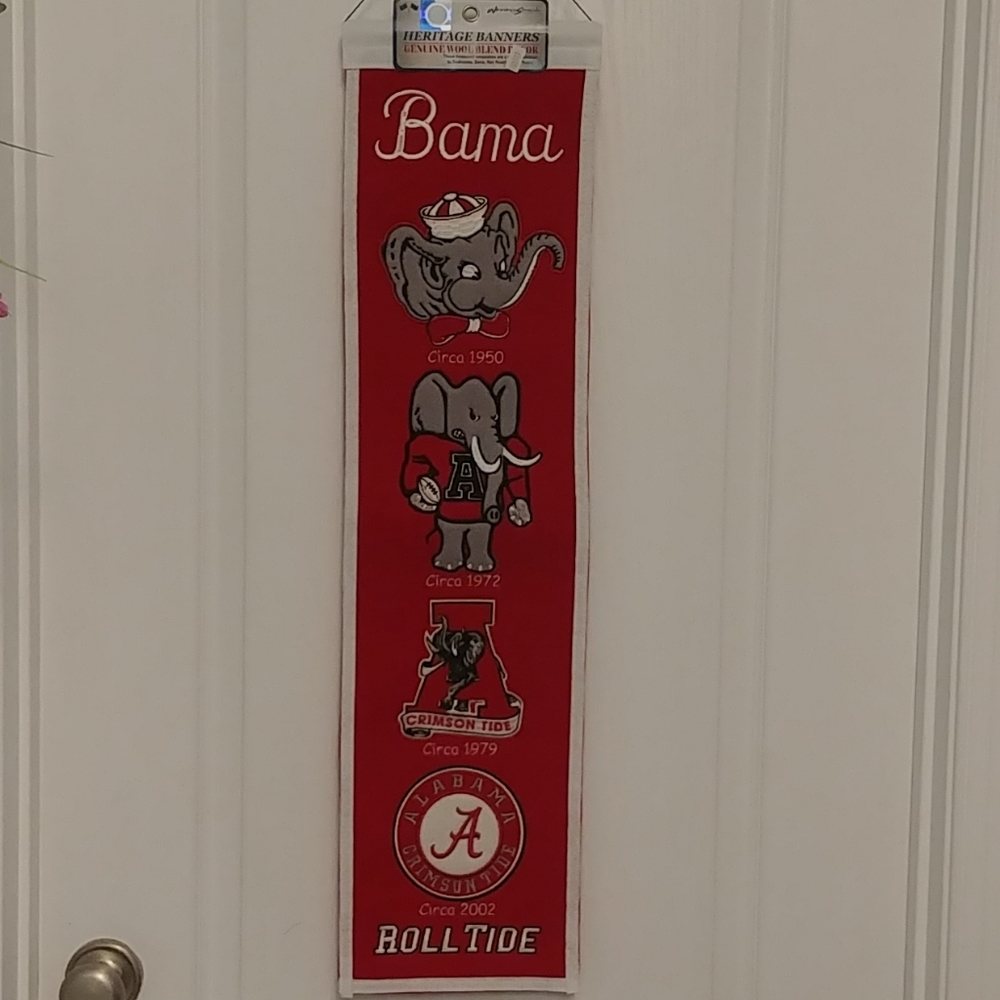 Alabama Crimson Tide Wool Blend Logo Pennant